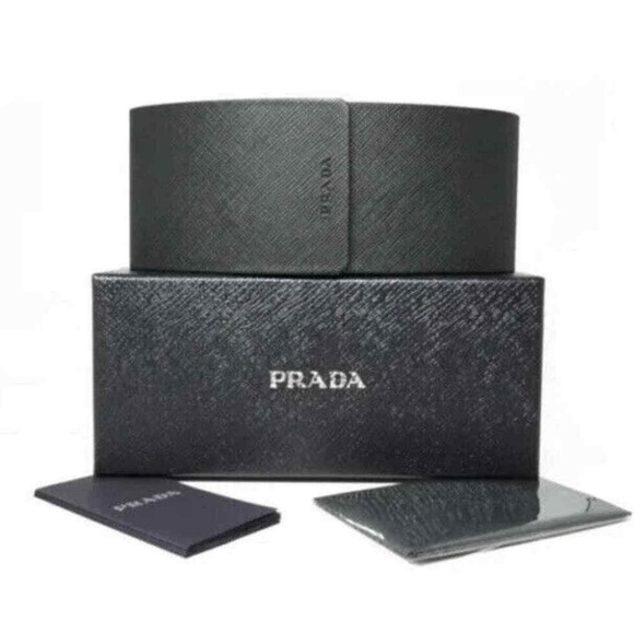 NEW PRADA OVAL PR65ZS ZVN02Z SUNGLASSES PRADA PR 65ZS ZVN02Z GOLD YELLOW SPR 65Z - Picture 6 of 6